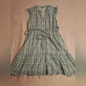 Draper James RSVP Plaid Cotton Shirt